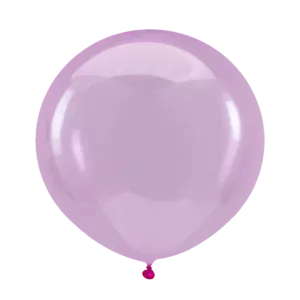 Anagram Crystal Clearz Magenta Latex Balloons
