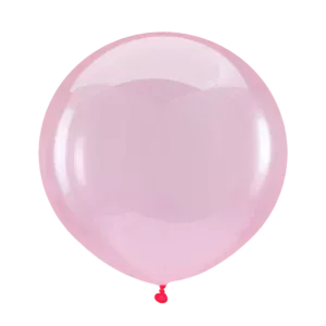 Anagram Crystal Clearz Pink Latex Balloons