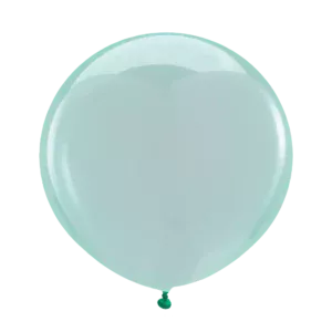 Anagram Crystal Clearz Green Latex Balloons
