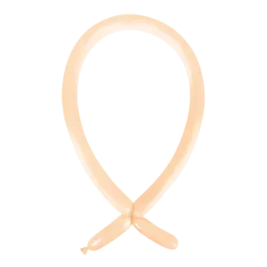 Anagram Macaron Peach Nozzle Up 160 Latex Modelling Balloons