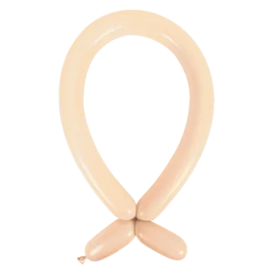 Anagram Macaron Peach Nozzle Up 260 Latex Modelling Balloons