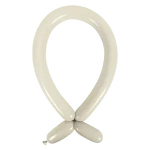 Anagram Metallic Silver Nozzle Up 260 Latex Modelling Balloons