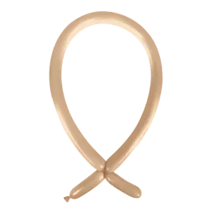 Anagram Fashion Taupe Nozzle Up 160 Latex Modelling Balloons