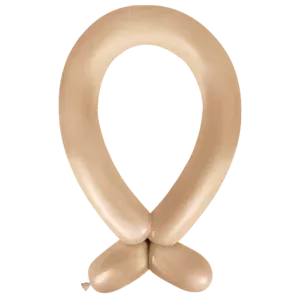Anagram Fashion Taupe Nozzle Up 360 Latex Modelling Balloons