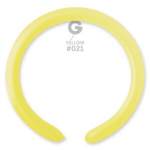 Gemar Neon Yellow #021 2" Modelling Latex Balloons