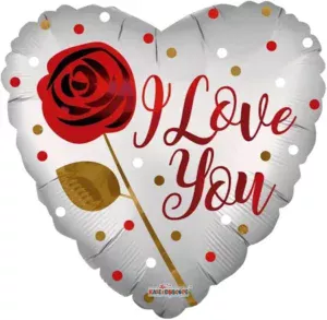 APAC 18 inch I Love You Foil Balloon