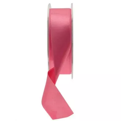 APAC Pink 25mm x 20m Satin Ribbon