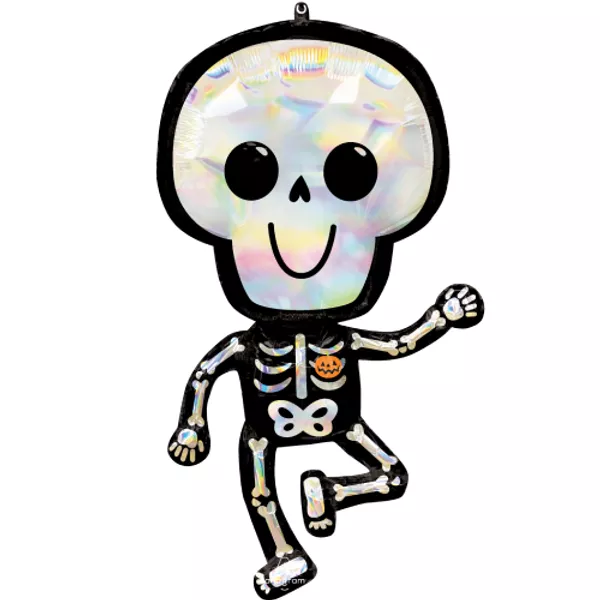 Anagram 37 inch Iridescent Bare Bones Skeleton SuperShape Foil Balloon