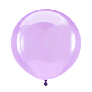 Anagram Crystal Clearz Purple Latex Balloons