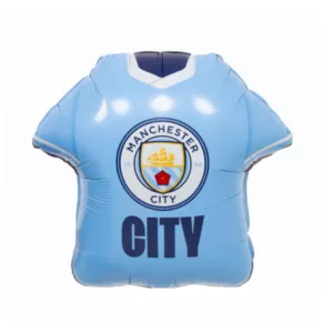 Official Club Licensed 20 inch Manchester City Football Shirt Foil Balloon