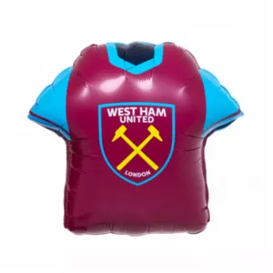 Official Club Licensed 20 inch West Ham United Football Shirt Foil Balloon
