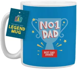 No 1 Dad Father's Day Legend Ceramic Mug