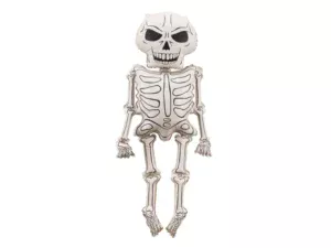 Party Deco 61 inch Scary Skeleton Foil Balloon