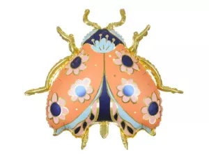 Party Deco 28 inch Boho Ladybug Foil Balloon