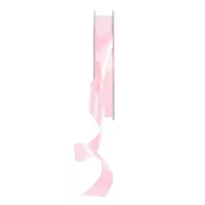 APAC Light Pink 15mm x 20m Satin Ribbon