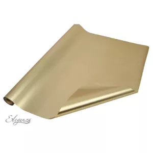 Oaktree Eleganza Satin Vintage Gold Satin Luxe 58cm x 10m Roll