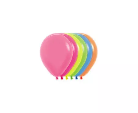 Sempertex Neon Assorted Latex Balloons