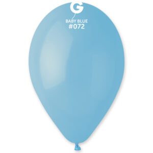 Gemar 5" Baby Blue #072 Maxi Bag Latex Balloons (1000)