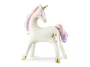 Party Deco 38 inch Unicorn Standing Foil Balloon
