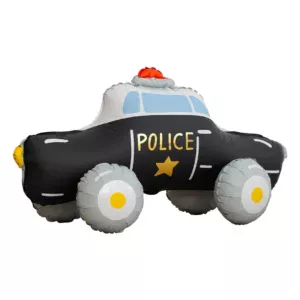 Party Deco 35 inch Police Car Foil Balloon