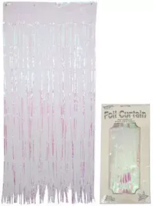 Oaktree 0.9m x 2.40m Metallic Iridescent Foil Curtain