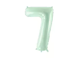 Party Deco 28 inch Green Number 7 Foil Balloon
