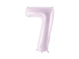 Party Deco 28 inch Purple Number 7 Foil Balloon