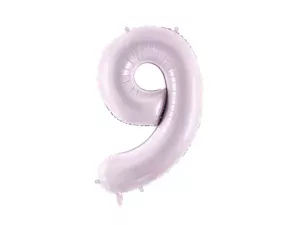 Party Deco 28 inch Purple Number 9 Foil Balloon