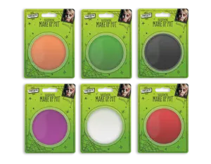16g Halloween Face Paint Pot (6 Assorted)