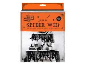 Jumbo Spiders Web Black