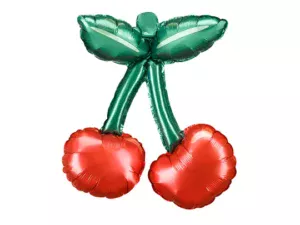 Party Deco 12 inch Cherry Foil Balloon