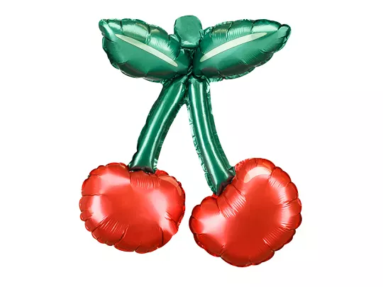 Party Deco 12 inch Cherry Foil Balloon