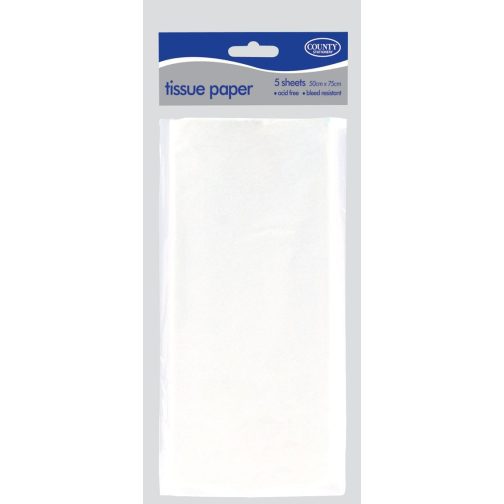 White Tissue Paper (12 Pack)