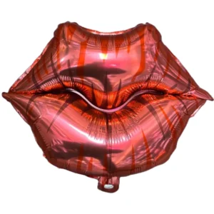 15 inch Lip Foil Balloon