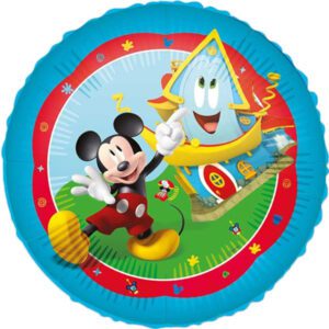 Official 18 inch Mickey Rock the House Round Foil Balloon
