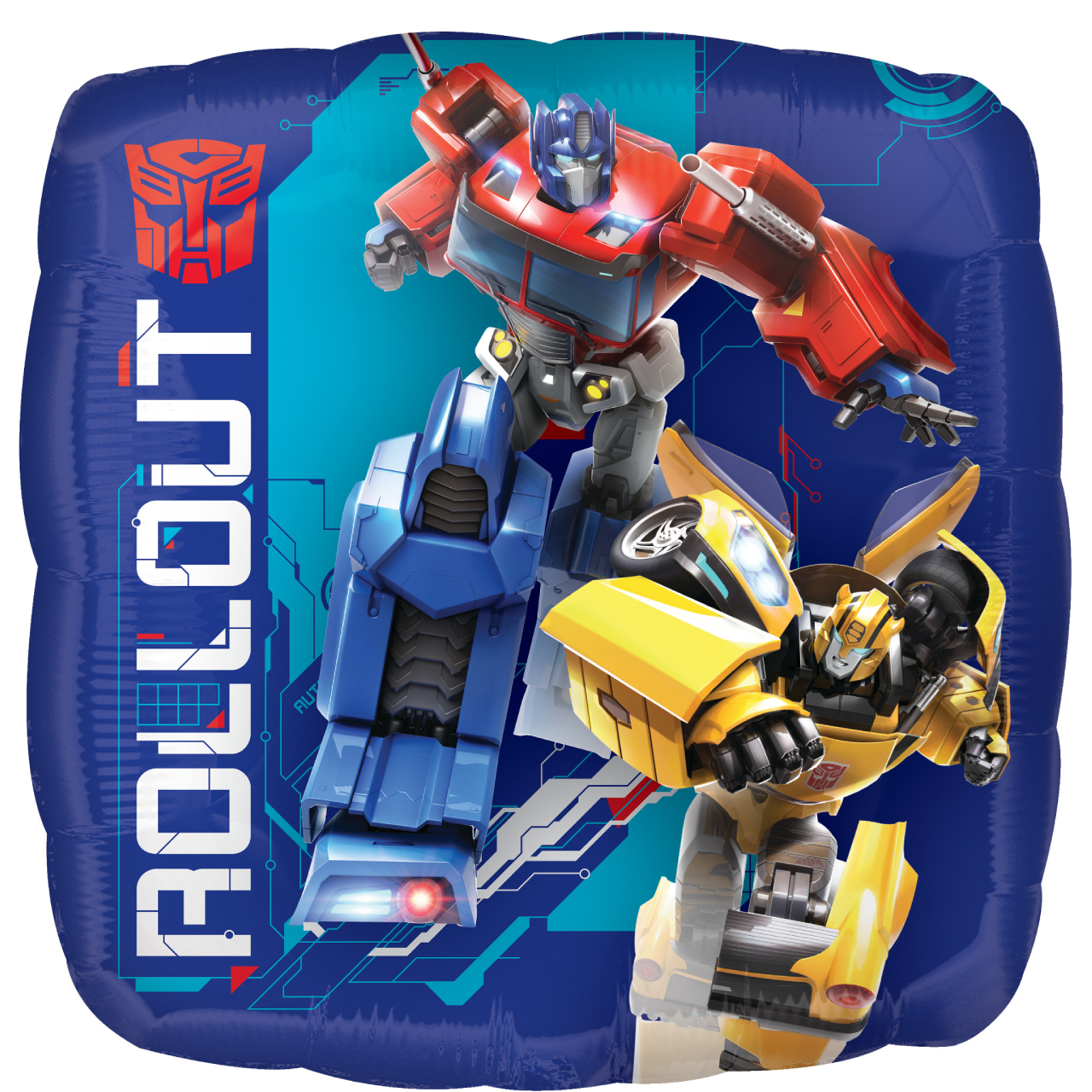 Anagram 18 inch Transformers Square Foil Balloon