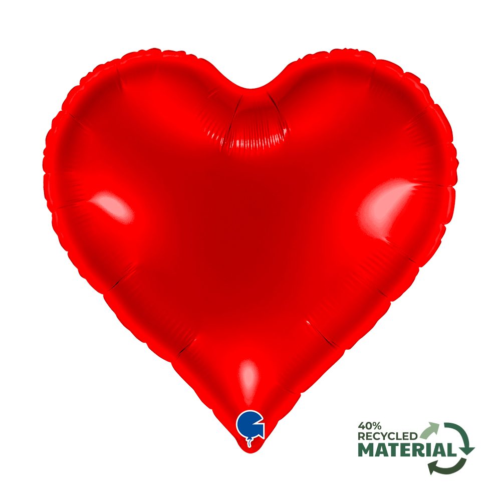 Grabo 18 inch Red Sweetie Heart Foil Balloon