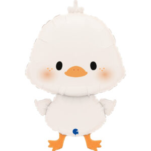Grabo 25 inch Cute White Duckling Foil Balloon