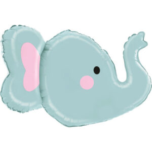 Grabo 29 inch 3D Elephant Head Foil Balloon