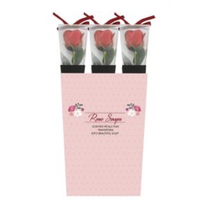 3 Piece Rose Soaps