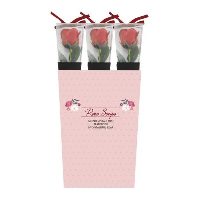 3 Piece Rose Soaps