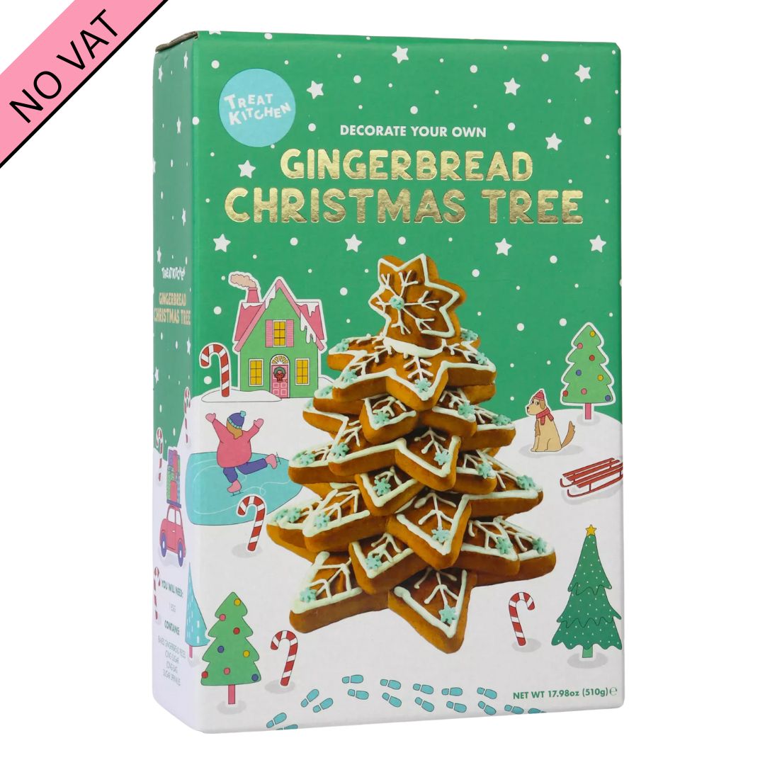Treat Kitchen Decorate Your Own Gingerbread Christmas Tree - Green