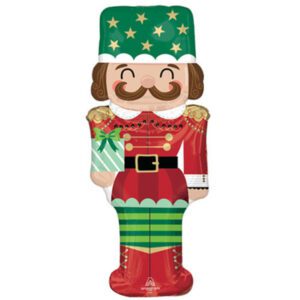Anagram 34 inch Nutcracker Workshop SuperShape Foil Balloon
