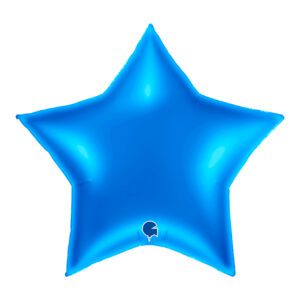 Grabo 36 inch Blue Star Foil Balloon