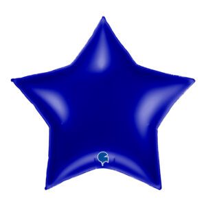 Grabo 36 inch Blue Capri Star Foil Balloon