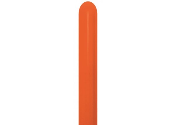 Sempertex Fashion Orange Nozzle Up 360 Latex Modelling Balloons