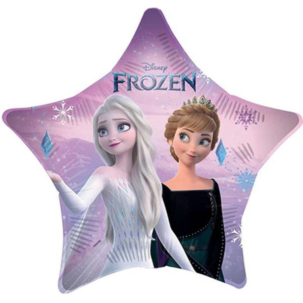 Official 18 inch Frozen Wind Spirit Star Shaped Foil Balloon