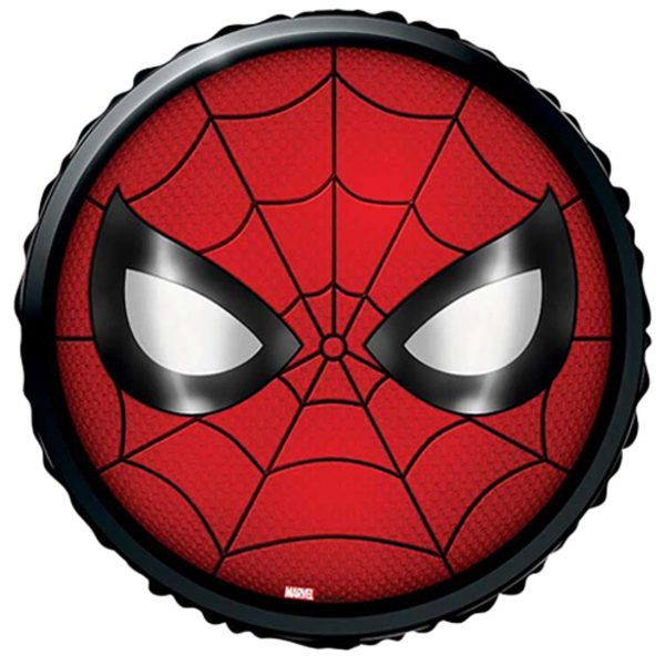 Official 18 inch Marvel Spiderman Face Round Foil Balloon