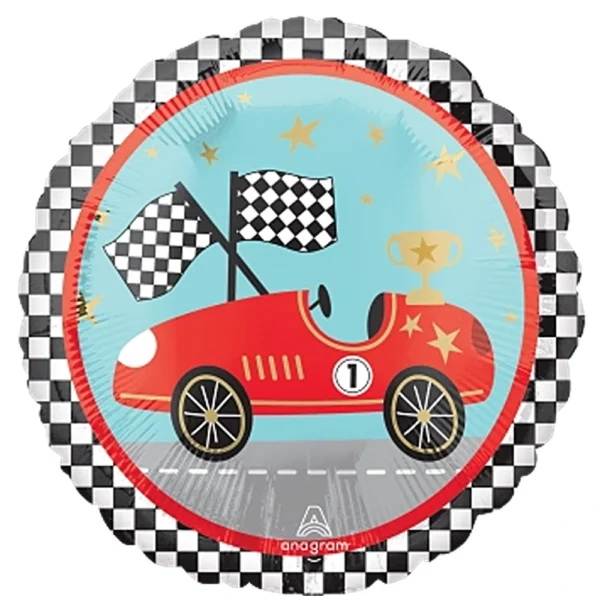 Buy Anagram 18 inch Race Cars Foil Balloon | Balloons4u