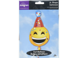 Anagram 25 inch Emoji Party Smiling Foil Balloon